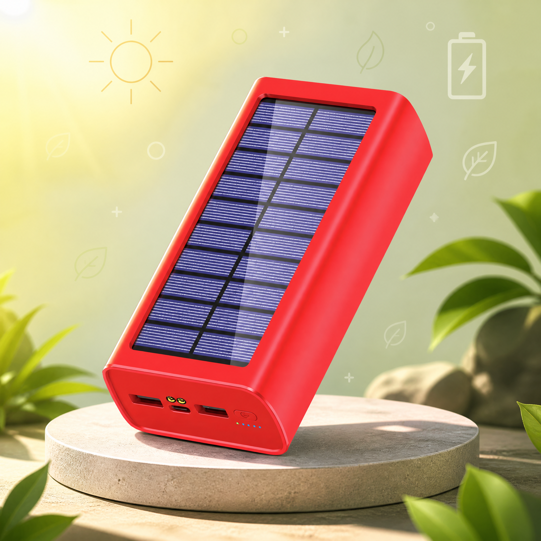 HeliosCore Solar Panel Powerbank