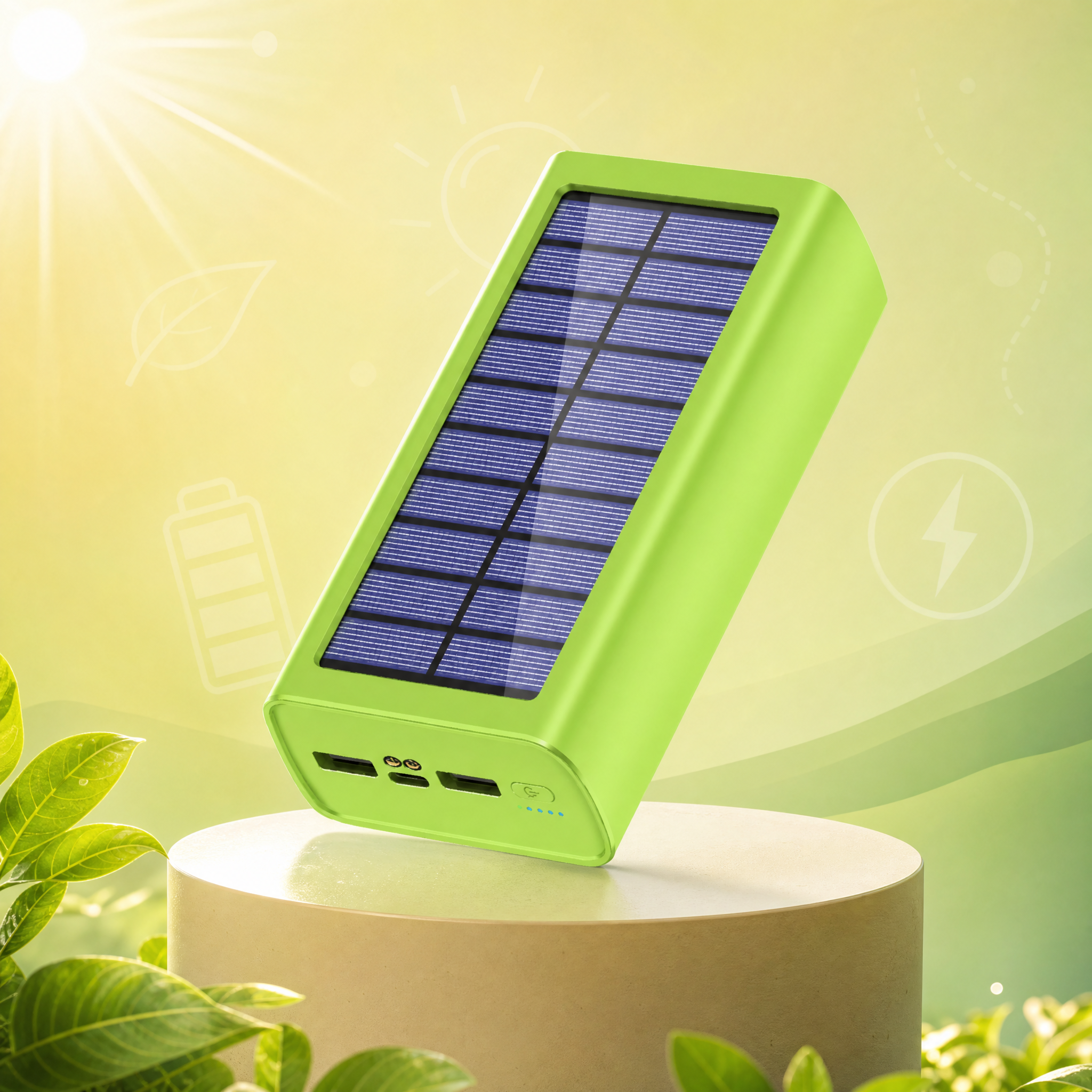 HeliosCore Solar Panel Powerbank