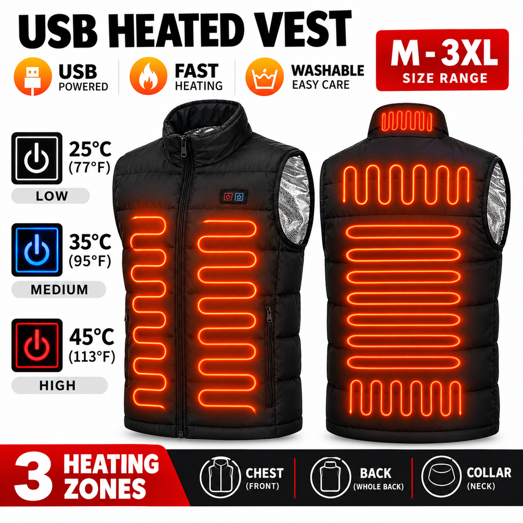 Heated Vest Information 