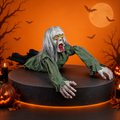 GraveCrawler™ 41" Sound-Activated Crawling Zombie Animatronic Kruna Outlet